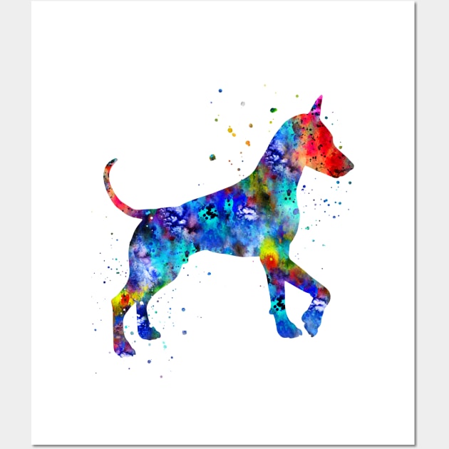 Miniature pinscher Wall Art by RosaliArt